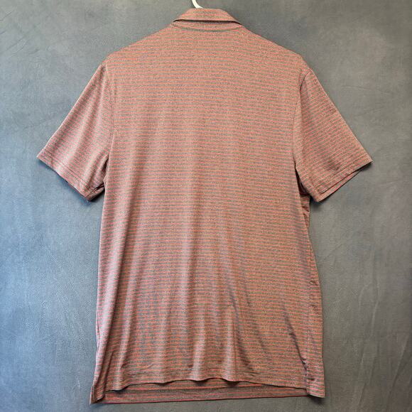 C9 Champion Performance Polo Stripes Golf Preppy Stretchy Comfy Men's Medium - Picture 3 of 8
